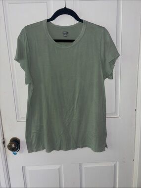 aerie Short Sleeve Crewneck Tee - Olive
